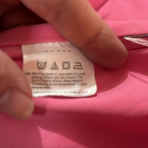 IMNYC hot pink blazer girl Boss business casual Barbie core suit jacket - Picture 3 of 5